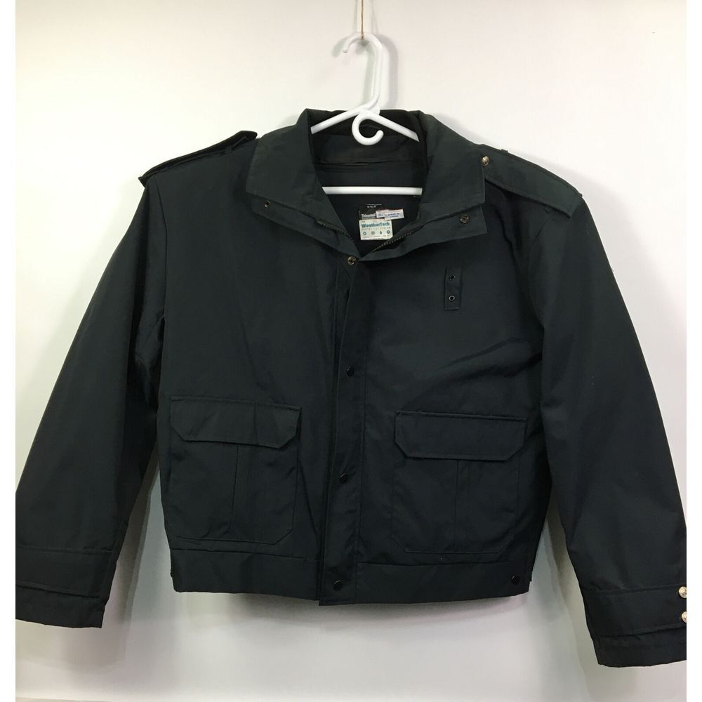 Weathertech Thinsulate Jacket‎ Mens Size XL Tall waterproof black coat